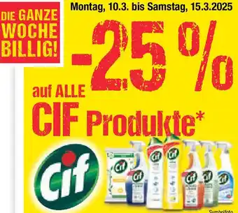 Maximarkt auf ALLE CIF Produkte Angebot