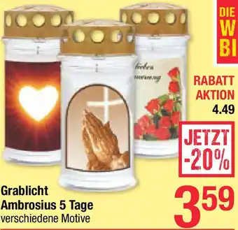 Maximarkt Grablicht Ambrosius Angebot