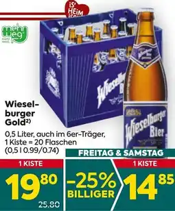 Billa Wiesel- burger Gold Angebot