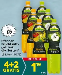 Billa Pfanner Fruchtsaft- getränk Angebot