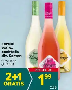 Billa Wein- cocktails Angebot