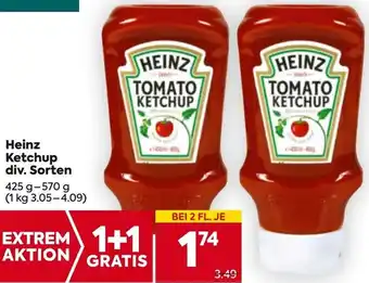 Billa Ketchup Angebot