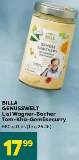 Billa Lisl Wagner-Bacher Tom-Kha-Gemüsecurry Angebot