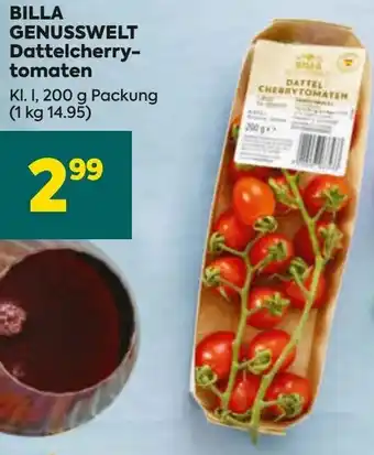 Billa Dattelcherry- tomaten Angebot