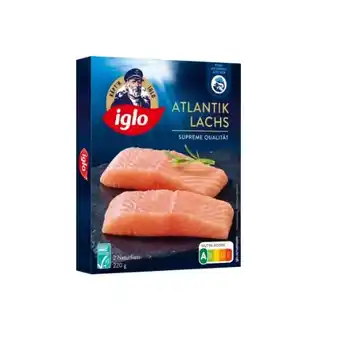 MPreis iglo Premium Atlantik Lachs, Dorsch, Zander, Forelle, oder Wolfsbarsch MPREIS Angebot