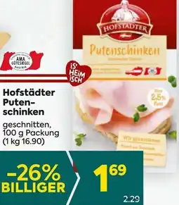 Billa Puten- schinken Angebot