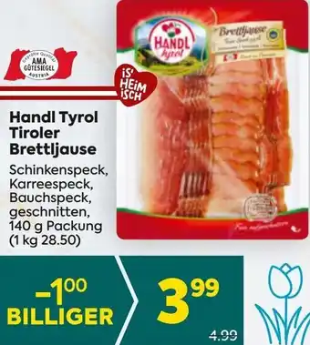 Billa Brettljause Angebot