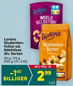 Billa Lorenz Studenten-futter Angebot