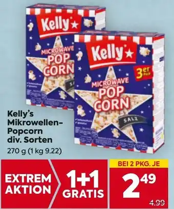 Billa Kelly's Mikrowellen-Popcorn Angebot