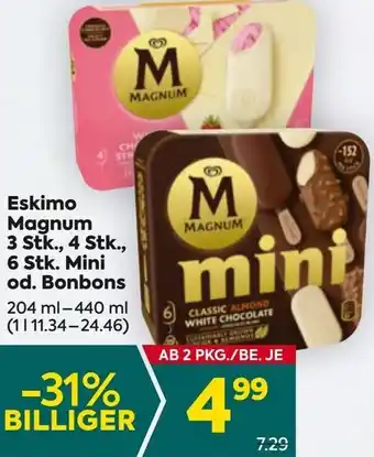 Billa Magnum Angebot