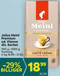 Billa Premium od. Vienna Angebot