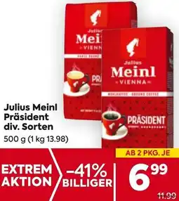 Billa Präsident Angebot