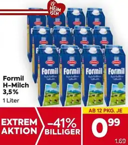 Billa H-Milch Angebot