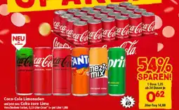 Interspar Coca-Cola Limonaden Angebot