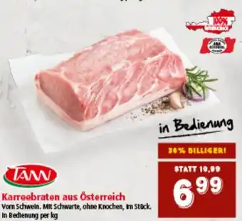 Interspar Karreebraten aus Österreich Angebot