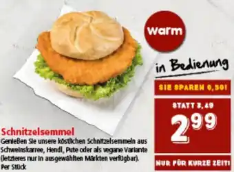 Interspar Schnitzelsemmel Angebot