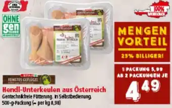 Interspar Hendl-Unterkeulen aus Österreich Angebot