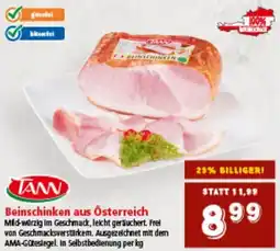 Interspar Beinschinken aus Österreich Angebot