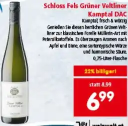 Interspar Schloss Fels Grüner Veltliner Kamptal DAC Angebot