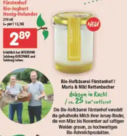 Interspar Bio-Joghurt Honig-Holunder Angebot