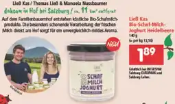 Interspar Bio-Schaf-Milch- Joghurt Heidelbeere Angebot