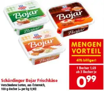 Interspar Bojar Frischkäse Angebot