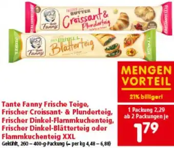 Interspar Frischer Croissant- & Plunderteig, Frischer Dinkel-Blätterteig Angebot