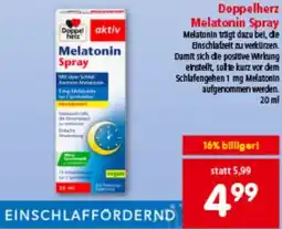 Interspar Doppelherz Melatonin Spray Angebot