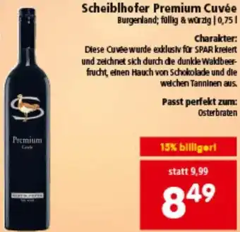 Interspar Scheiblhofer Premium Cuvée Angebot