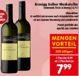 Interspar Branigg Gelber Muskateller Angebot