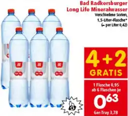 Interspar Bad Radkersburger Long Life Mineralwasser Angebot