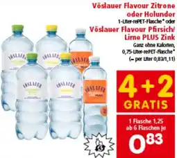 Interspar Vöslauer Flavour Zitrone oder Holunder Angebot