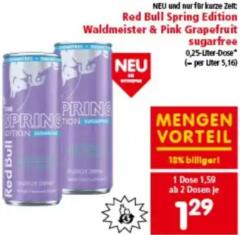 Interspar Spring Edition Waldmeister & Pink Grapefruit sugarfree Angebot