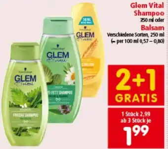 Interspar Vital Shampoo oder Balsam Angebot