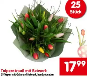 Interspar Tulpenstrauß mit Beiwerk Angebot