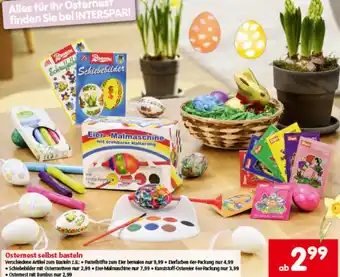 Interspar Osternest selbst basteln Angebot