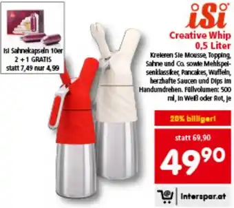 Interspar Creative Whip Angebot