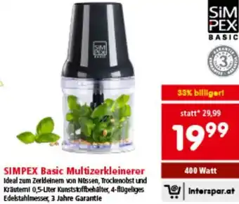 Interspar Basic Multizerkleinerer Angebot