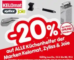 Interspar Auf alle küchenhelfer der Marken Kelomat, Zyliss & Joie Angebot