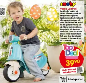 Interspar Vespa Laufrad Angebot