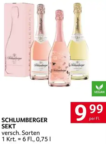 Transgourmet Schlumberger sekt Angebot