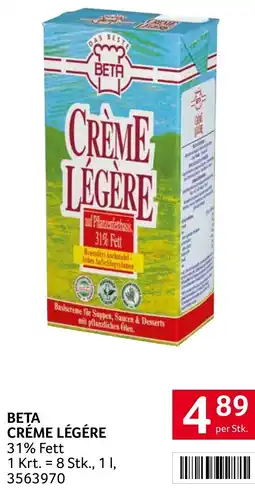 Transgourmet Creme legere Angebot