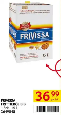 Transgourmet Frivissa frittieröl Angebot