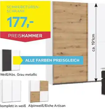 Möbelix Schwebetürenschrank Angebot