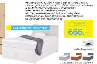 Möbelix Boxspringbett Angebot