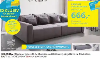 Möbelix Megasofa Angebot