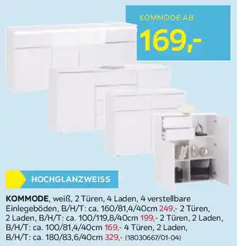 Möbelix Kommode Angebot