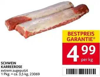 Transgourmet Schwein karreerose Angebot