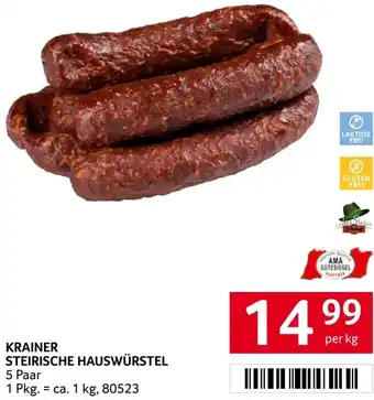 Transgourmet Krainer steirische hauswürstel Angebot