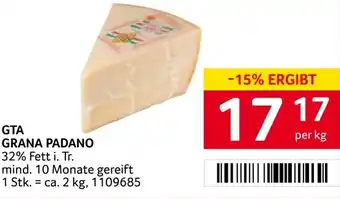 Transgourmet Grana padano Angebot